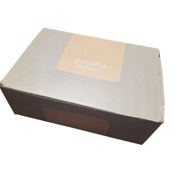 Birkenstock Fanny Tan Suede Wedge Clogs with Gold Buckle Size 8 - Picture 10 of 10